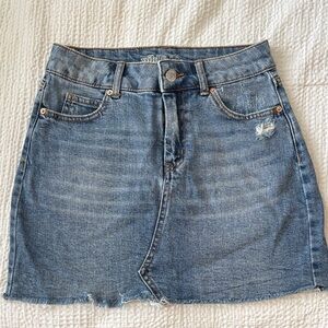 Wild Fable Blue Jean Skirt - Size: 00
